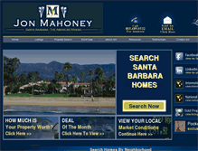 Tablet Screenshot of jonmahoney.com